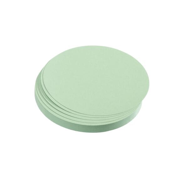 Franken Moderationskarten Kreise Ø 19,5 cm, 500 Stück grün Image