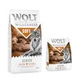 12kg SENIOR Soft Wide Acres, poulet Wolf of Wilderness - Croquettes pour chien + 2 kg offerts !