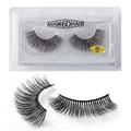 Gzwccvsn 6D False Eyelashes Eyelashes Cross Exaggerated Eyelashes Three-dimensional Thick Eyelashes Fake Eyelashes false eyelashes