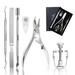 Ingrown Toenail Tool Kit (6PCS) Professional Toe Nail Clipper Set for Ingrown & Thick Nail Stainless Steel Ingrown Toenail Kit Combination 1