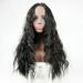 Fnochy Up to 30% Off Health and Beauty Products Black Mid-length Curly Hair Simulation Wig Ladies Chemical Fiber High Temperature Silk