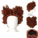 Fnochy Cyber of Monday Deals 2023 Health and Beauty Products Cos Wig Girls Short Curly Wig Lamb Hair Curly Hair