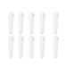 100PCS 3.5mm Jack Anti Dust Plug Earphone Stopper Cartoon Cell phone Charm For iPhone X/ 8/ 7/ 6s/ 6 Plus/ Air 2/ mini 3/ Galaxy S8 S7 S6 Edge/ LG/ Nexus/ HTC/ OnePlus and More (White)