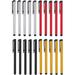 Fine Point Active Pen Black Pencils 40 pcs Stylus Pens Universal Touch Screen Capacitive Stylus Pen for Tablets stylus pen for phone for Touch Screens Pen Tablet