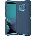 Samsung Galaxy Note 9 Case Dropproof Shockproof Galaxy Note 9 Case Heavy Duty Protective for Samsung Note 9 Case Note 9 Case 6.4 Inch(Turquoise)