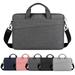 Large Capacity Laptop Bag Notebook Messenger Bag Shoulder Bag Computer Handbag Briefcase-Dark Gray