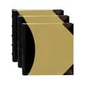 HElectQRIN Sewn BookBound Photo Album Fabric Leatherette Cover Holds 500 4x6 - Inch Photos 5 Per Page Black/Beige