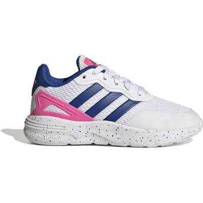 ADIDAS Kinder Freizeitschuhe Nebzed Lifestyle Lace, Größe 35 ½ in Grau