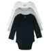 Honest Baby Clothing Baby Boy or Girl Gender Neutral Organic Cotton Long Sleeve Bodysuits 3 Pack (Preemie-24 Months)