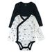 Honest Baby Clothing Baby Boy or Girl Gender Neutral Organic Cotton Long Sleeve Bodysuit and Side Snap Long Sleeve Bodysuit 2 Piece (Preemie-9 Months)