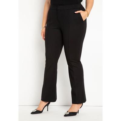 Plus Size Women's The Ultimate Stretch Flare Leg Pant by ELOQUII in Maritime Blue (Size 14)