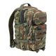 Rucksack BRANDIT "Herren Medium US Cooper Backpack" grün (olive camo) Rucksäcke