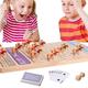 Horse Board Game | Across The Board Horseracing Game,Wooden Challenge Toy, Racing Board Games, Family Game Night Fun Party Games Maseyivi