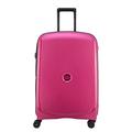 DELSEY PARIS - BELMONT PLUS - Medium Rigid Suitcase extendable - 70x47x33 cm - 87 liters - M - Raspberry