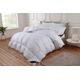 Littens Luxury 10.5 Tog All Year Round Single Bed Size Duck Feather & Down Duvet Quilt, 15% Down, 230TC 100% Down-Proof Cotton Casing (135cm x 200cm)