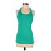 Nike Active Tank Top: Teal Activewear - Women's Size Medium