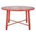 Red Barrel Studio® 50" Dining Table redGlass/Metal | 29 H x 50 W in | Wayfair FD23C071285B49039BCA72845570C076