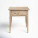 Birch Lane™ Bronwyn Nightstand Wood in Brown | 25.5 H x 22.5 W x 17 D in | Wayfair B9E58BCEECF24FC492BB10FB81DA0DC7