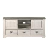 Winston Porter Chiriga Solid Wood Entertainment Center for TVs up to 42" Wood in Brown | Wayfair 9554130F222841938B19DA6745E5385F