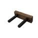 Loon Peak® Standard Vertical Guitar Wall Mount Wood in Brown | 4.5 H x 1.5 W x 2 D in | Wayfair F277B475ACD4416EBA1F74DE7E30710D