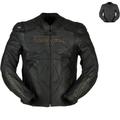 Furygan Ghost Leather Motorcycle Jacket - Black Brown - EU 42 / 44 | L, Black Brown