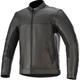 Alpinestars Topanga Leather Motorcycle Jacket - Black - M, Black