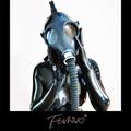 Protective Clothing Ftshist Silica Gel Gas Mask Fetish Latex Rubber Mask Hood Breath Control Conquer Choking Headgear Cosplay Costume Party Wear HKD230825