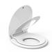 2 in 1 Toilet Seat for Toddlers and Adults with Built-in Potty Training Seat