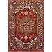 Heriz Serapi Indian Foyer Rug Handmade Wool Carpet - 2'0" x 3'0"
