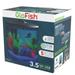 GloFish 3.5 Gallon 180Â° View Aquarium Kit Includes LED Lighting and Filtration