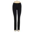 Joe's Jeans Jeggings - Mid/Reg Rise: Black Bottoms - Women's Size 25