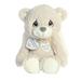 Aurora - Medium Off-white Precious Moments - 12 Guardian Angel Bear - Inspirational Stuffed Animal