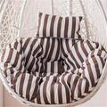 Hanging Hammock Chair Swinging Garden Outdoor Soft Seat Cushion Hanging Chair Dormitory Bedroom Cushion Hanging Basket Pillow