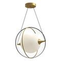 PD76716-BG-Kuzco Lighting-Aries - 21W LED Pendant-16 Inches Tall and 16 Inches Wide-Brushed Gold Finish