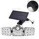 Solar Lights Outdoor 3 Modes Adjustable Solar Security Lights with Motion Sensor Wide Angle Illumination IP65 Waterproof Solar Wall Lights Solar for Garden Fence Garage