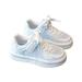 Entyinea Toddler Shoes Boys Girls Comfortable Light Weight Skin-Friendly Causal Running Tennis Shoes for Boys Girls White 29