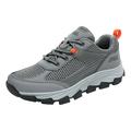 KaLI_store Mens Golf Shoes Men s Walking Shoes Jogging Tennis Footwear Fitness Road Running Fashion Sneakers Dark Gray 8.5