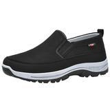 KaLI_store Golf Shoes Mens Slip Resistant Shoes Gym Tennis Walking Running Sneakers for Men Black 11