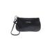 Calvin Klein Leather Wristlet: Black Print Bags