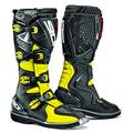 SIDI Herren Agueda Motorrad Stiefel, Gelb Fluo Schwarz