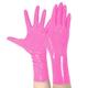 Women Elastic Glove Short Leather Gloves high-end 2021 Short Gloves Punk Nightclub Show Gloves