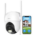 ARENTI 4MP Security Camera Outdoor,2.4GHz/5GHz Home Security Wifi Camera,Motion Detection,Smart Night Vision,Sound/Light Alarm,Automatic Tracking,8X Digital Zoom,2-Way Audio CCTV Camera