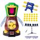XSDY hungry duck shooting game,Kids Target Shooting Games, Shooting Game Toys,Two guns and 24 balls.Outdoor Garden Scoring Battling Toys Gifts for Boys Girls(Can move + sound + scoring)