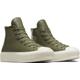 Sneaker CONVERSE "CHUCK TAYLOR ALL STAR LIFT" Gr. 38, grün (oliv, weiß) Schuhe Jungen