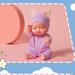 Laiia Reborn Baby Dolls Realistic Baby Doll Lifelike Tiny Babies with Animal Clothes Cute Baby Doll Gift Non-Toxic for Teens Adult Girls Boys Kids 2+ Gifts 4