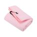 Uxcell 24 x16 Golf Towels Tri Fold Waffle Pattern Towels Soft Fiber with D Clip Pink