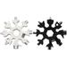 Gifts for Men - 18-in-1 Snowflakes Multi-Tool Gadgets for Men Christmas Gifts Cool Tools Small Gifts for Men Dad(2Pack)