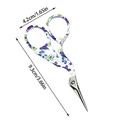 KIHOUT Discount Type Retro Scissors Beauty Scissors Retro Small Scissors All Steel Scissors