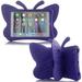 ipad2/3/4 Kids Case ipad2/3/4 3D Cute Butterfly Case for Kids Light Weight EVA Stand Shockproof Rugged Heavy Duty Kids Friendly iPad Cover for Girl ipad2/3/4 (Purple)