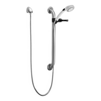 Delta Faucet RPW324HDF 2.5 GPM Shower Head and Grab Bar